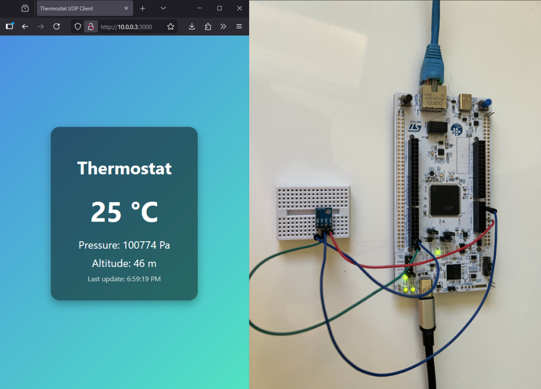 STM32 IoT Thermostat